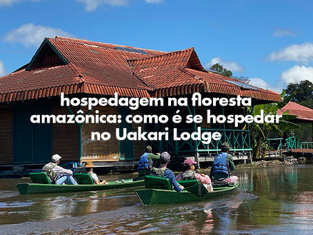 Hospedagem na floresta amazônica: como é se hospedar no Uakari Lodge