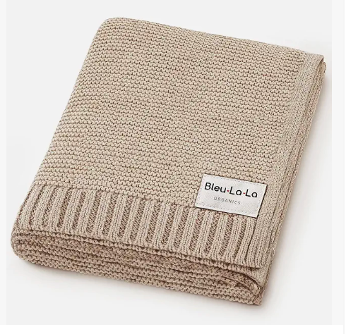100% Cotton Knit Blanket