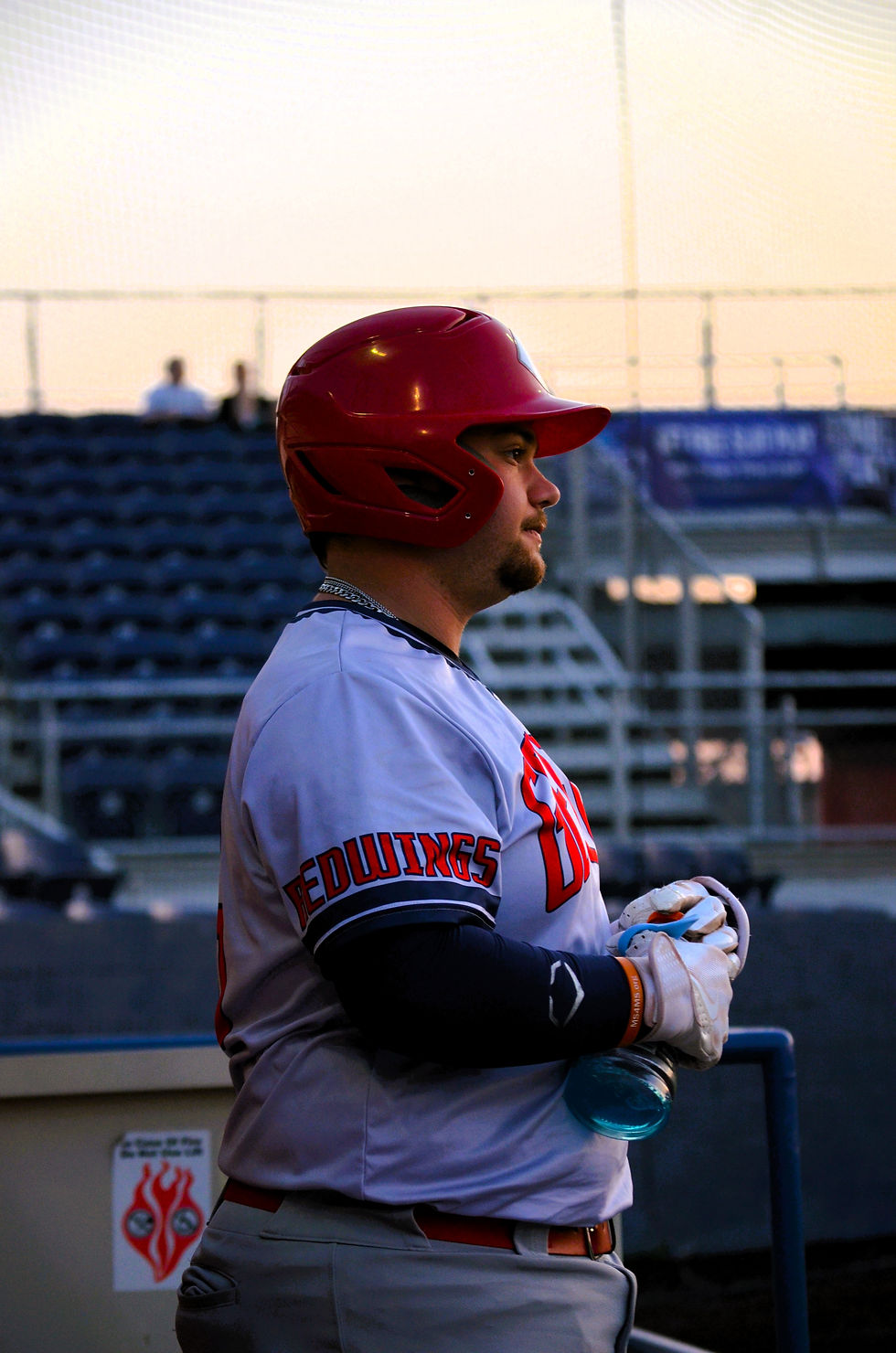 Extra hitter Michael Ucci was a perfect 3-3 and scored 2 runs in the Red Wings' win.