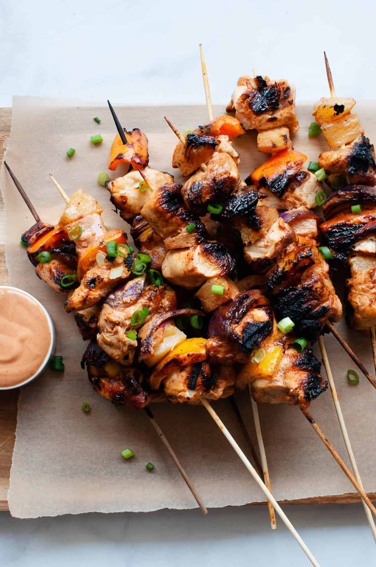 BBQ Chicken Skewers