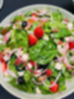 Strawberry Spinach Salad