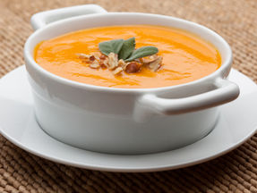 Nuts About Carrot Soup