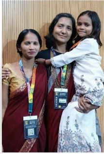 Our first meet, with Sonam and Khusboo at “The Last Beggar” book launch in Aug2025