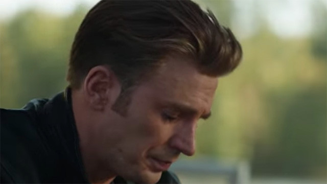 Captain America Crying