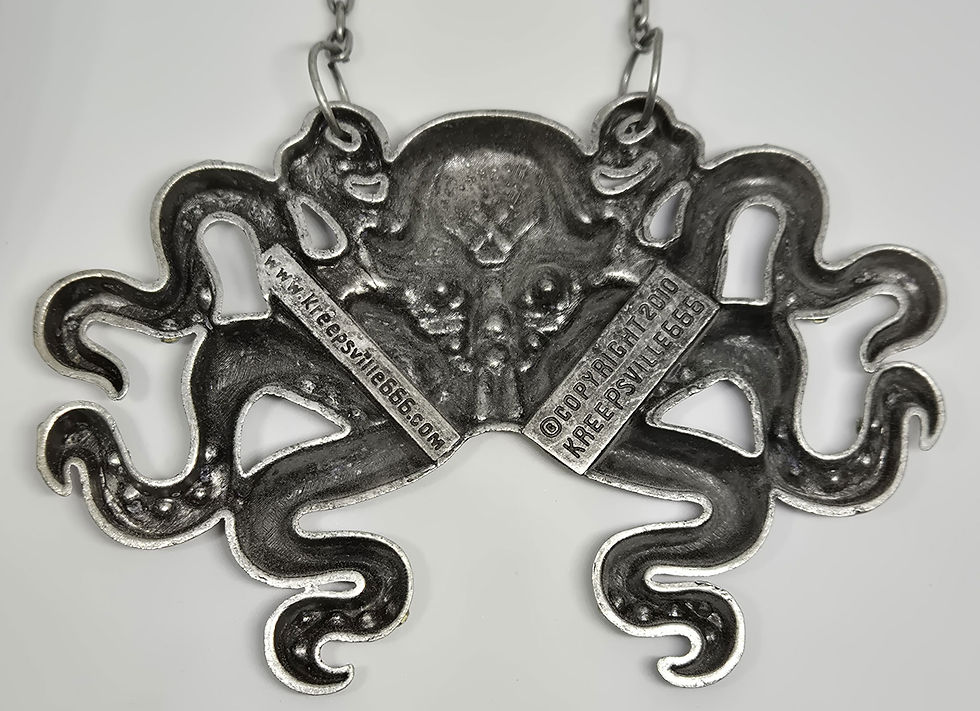 Thumbnail: Kreepsville 666 Octoskull Necklace