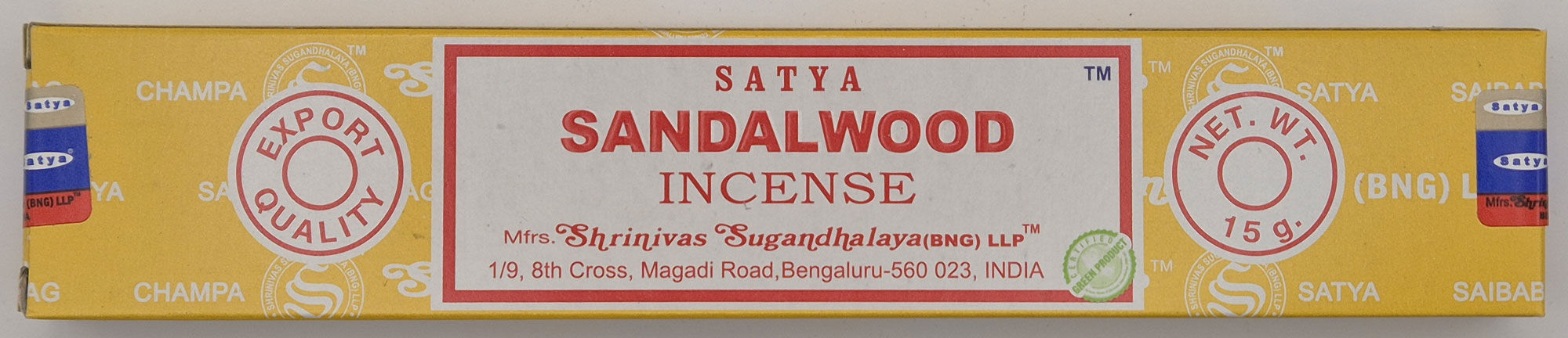 Satya Sandalwood Incense Sticks
