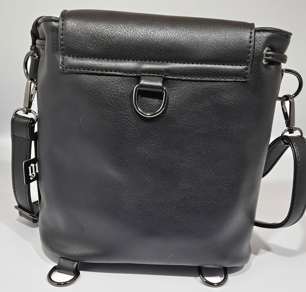 Thumbnail: Gothx Skullhead Cross Body Backpack G37