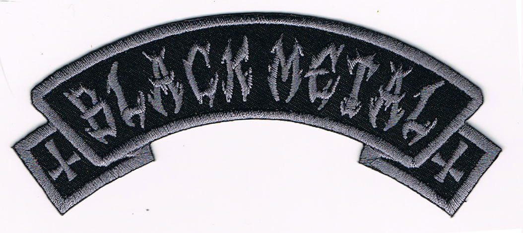 Black Metal Arch Patch