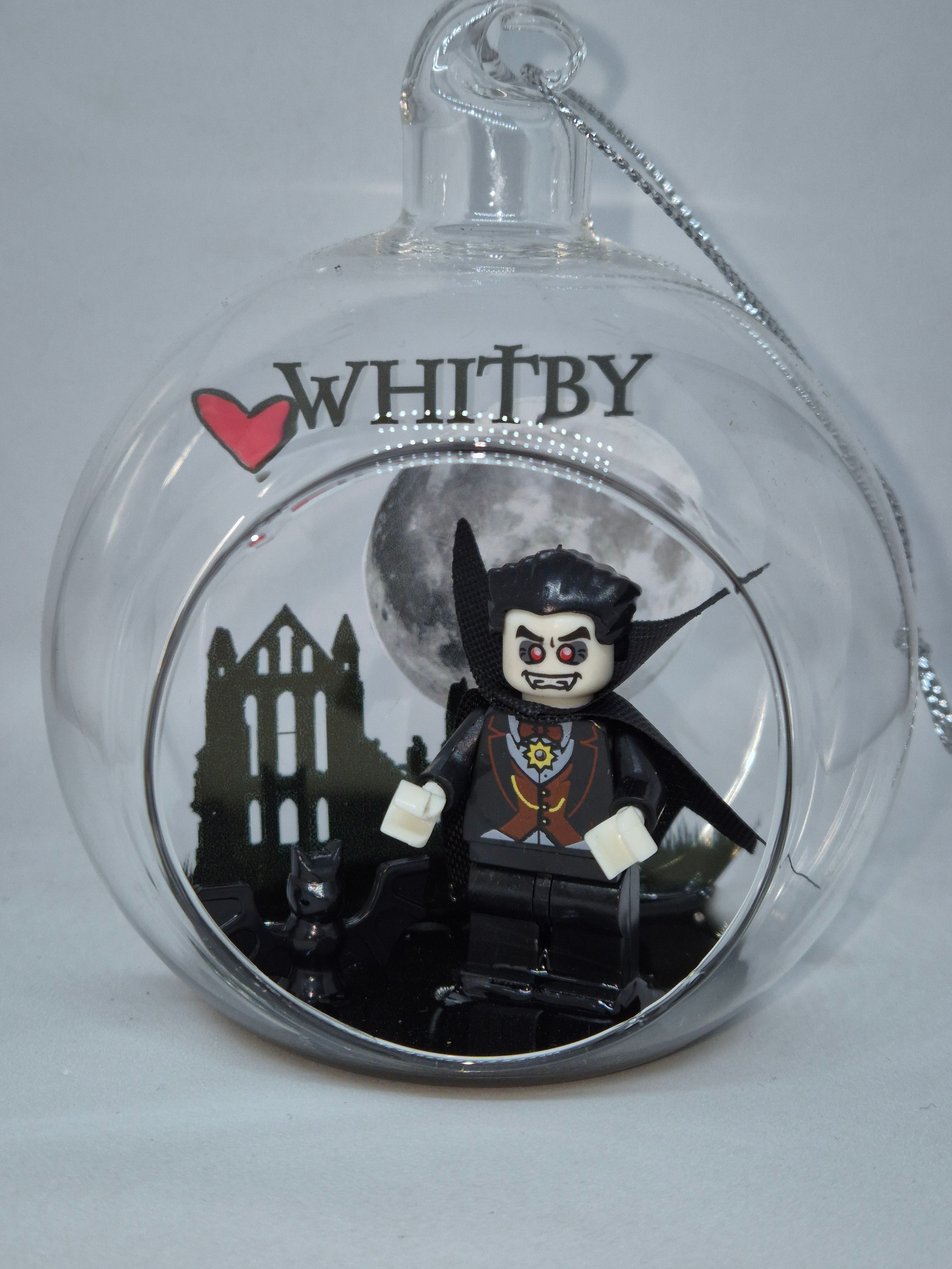 Lego Style Dracula Bauble