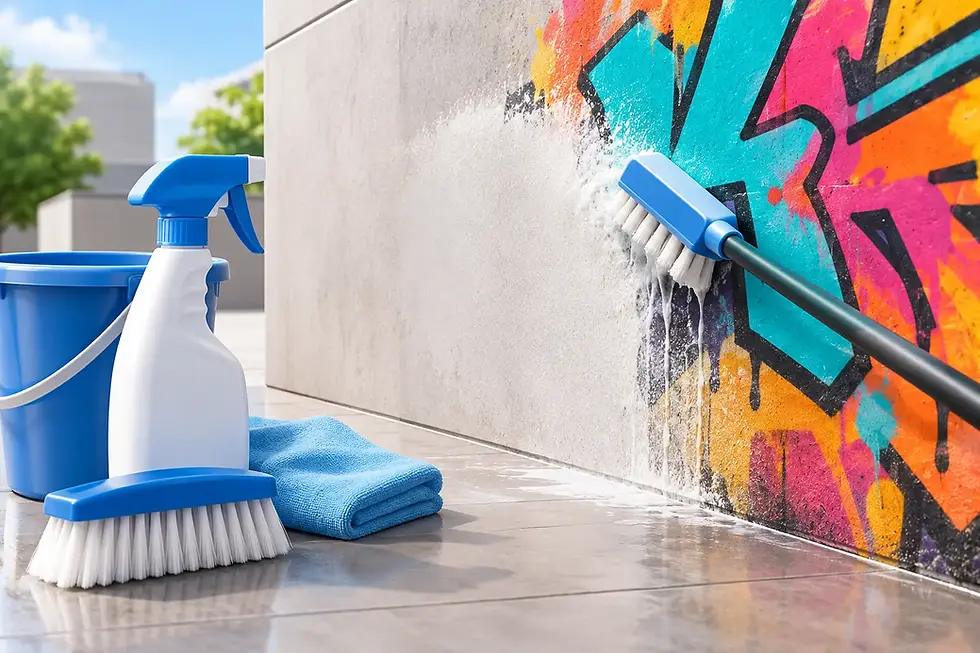 Nettoyants graffitis efficaces pour vos surfaces
