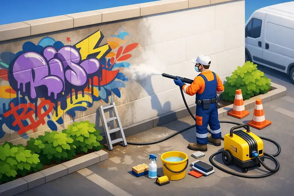 Combien coûte un nettoyage de graffiti ?