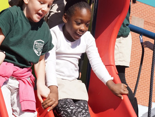 Playground Ribbon Cutting
