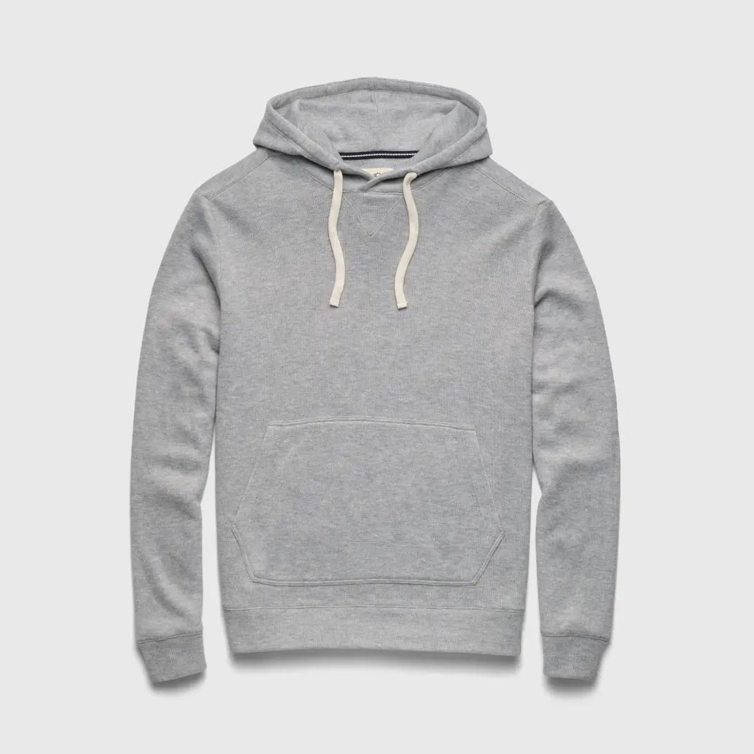 Justin Cashmist Fleece Hoodie - Dove Grey