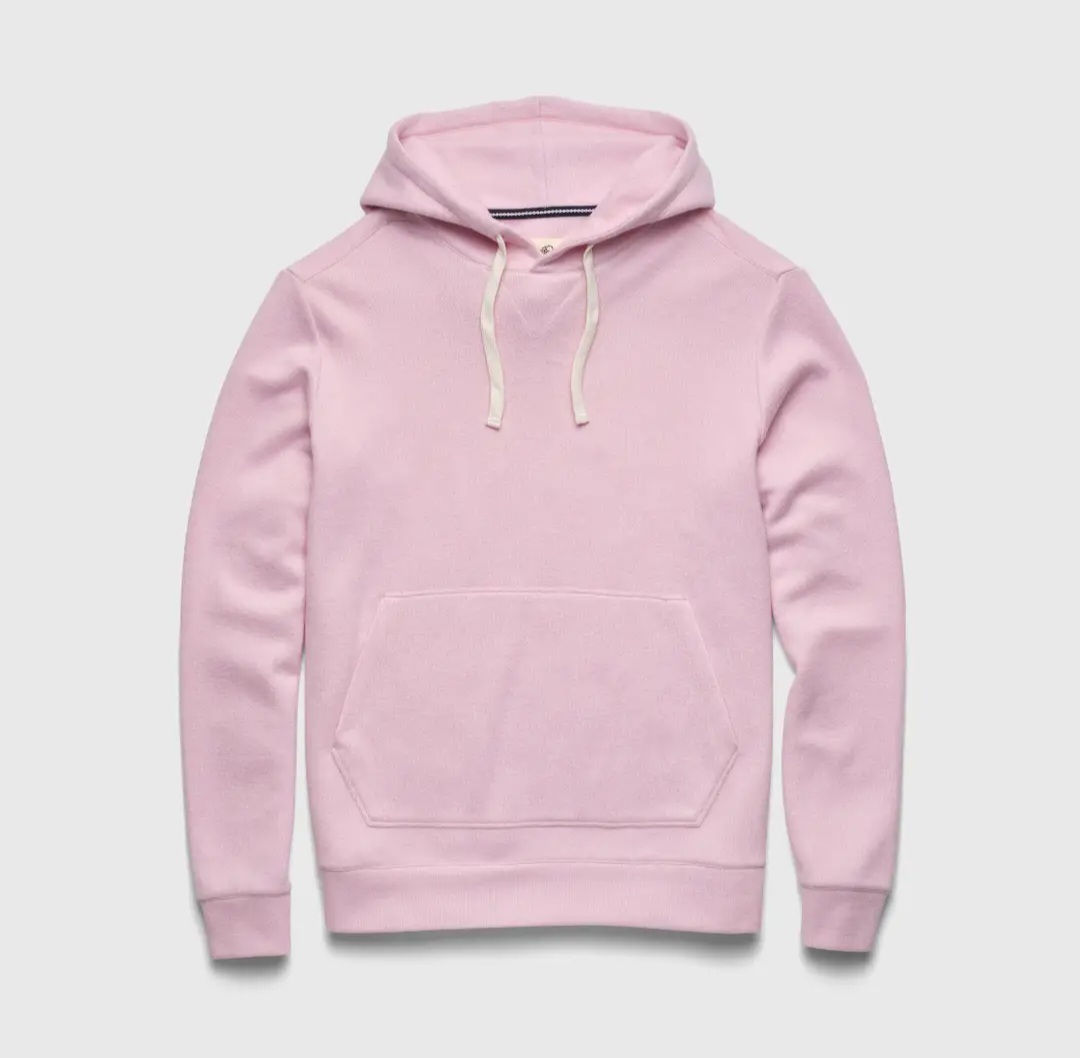 Justin Cashmist Fleece Hoodie - Pink Heather