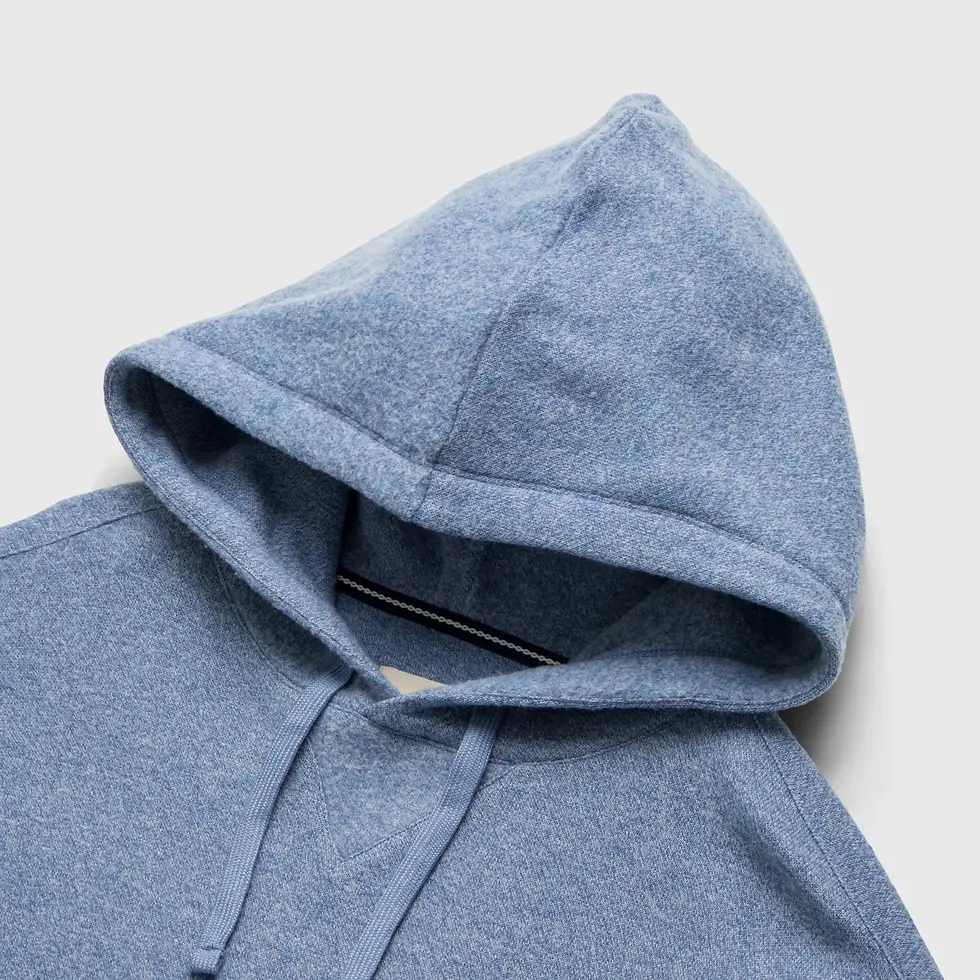 Thumbnail: Justin Cashmist Fleece Hoodie - Blue Heather