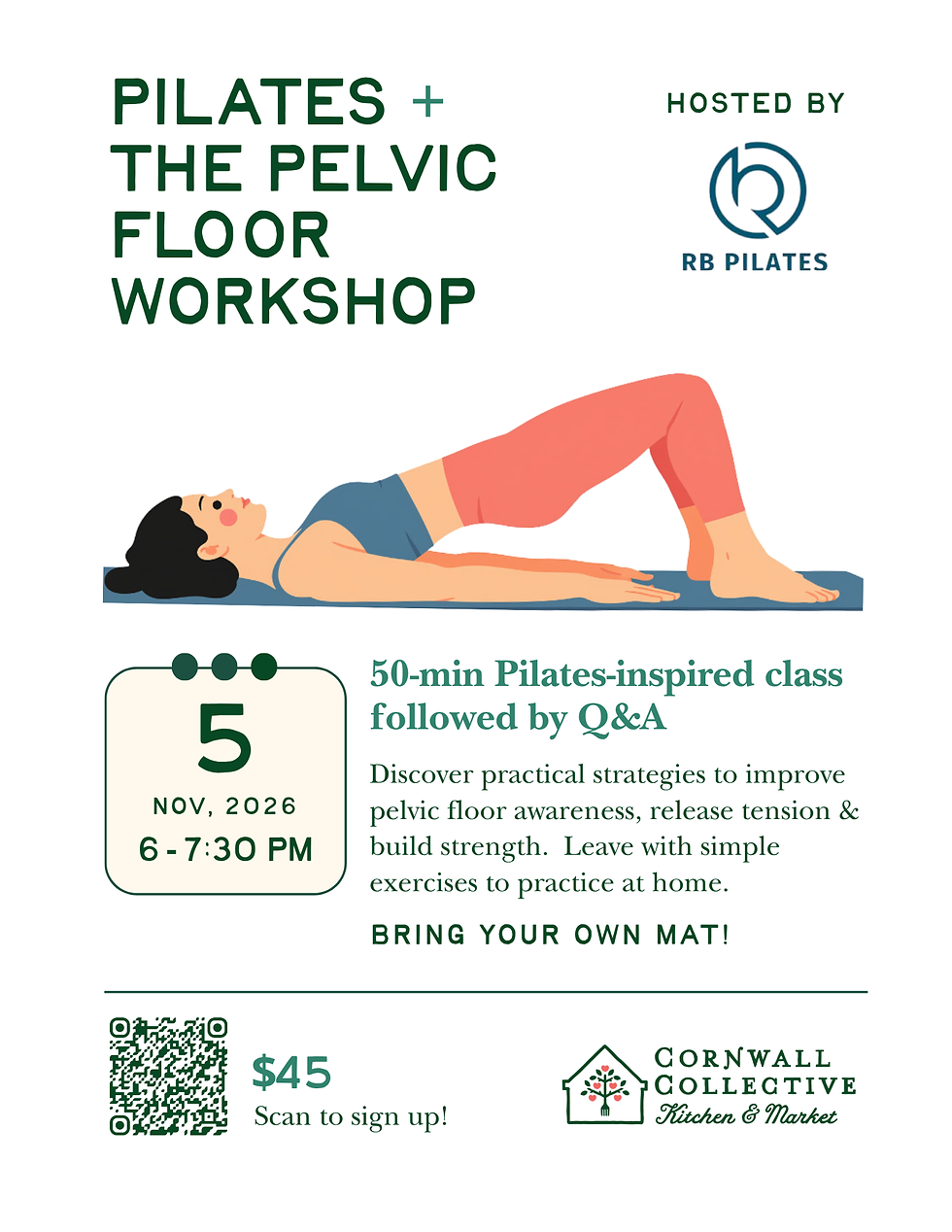 Pilates & the Pelvic Floor