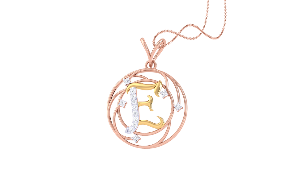 Thumbnail: Letter Pendant A-Z 26 (2) A-O