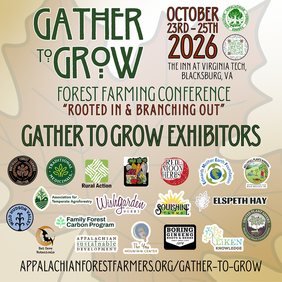 2026 Gather to Grow Exhibitors