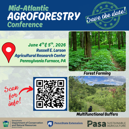Announcing the Inaugural Mid-Atlantic Agroforestry Conference