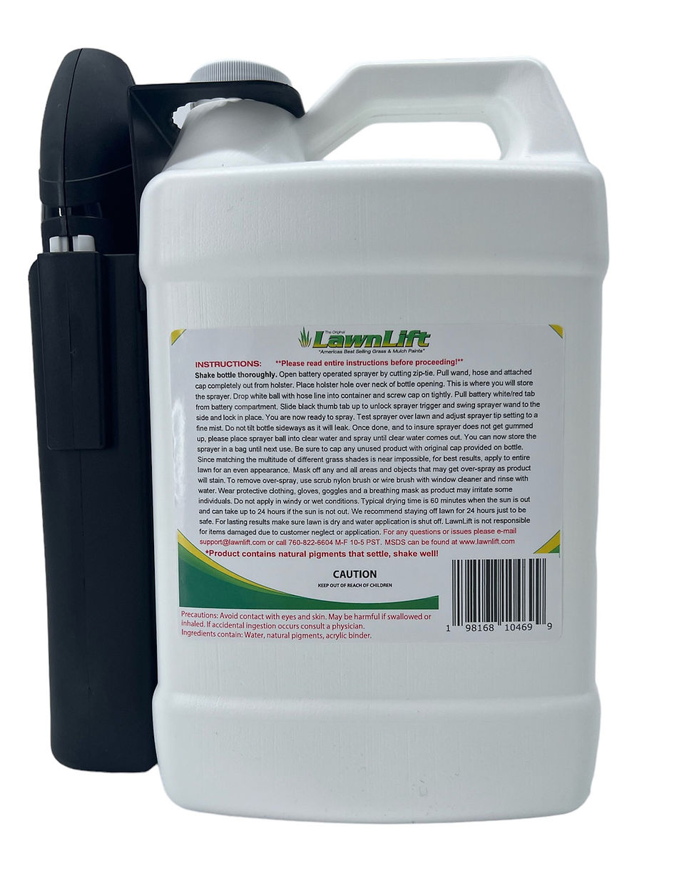 Thumbnail: Ready to Use Shake and Spray Pro with Electric Sprayer Wand! 1 Gallon.