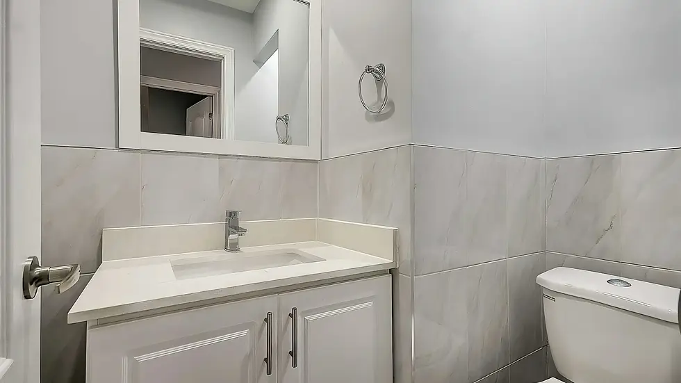 Skilled renovation contractor completing a full home renovation in East York, Ontario, by KCDL.
