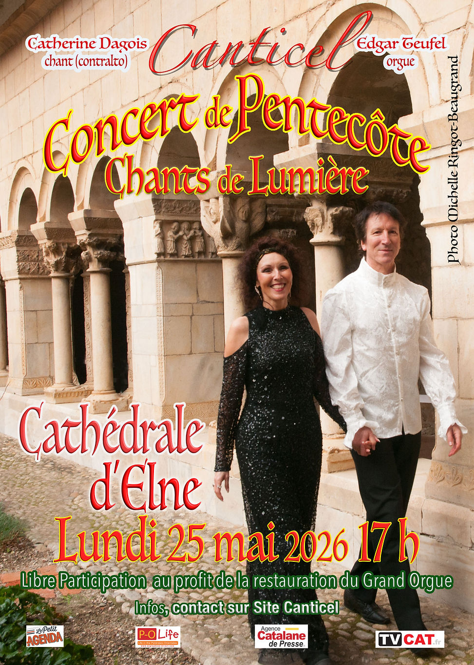 Canticel Cathédrale d'Elne 25 mai 2026