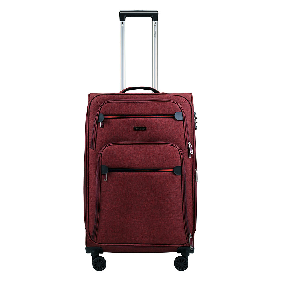 Thumbnail: Beverly Hills Polo Club Expandable SOFT Trolley Case