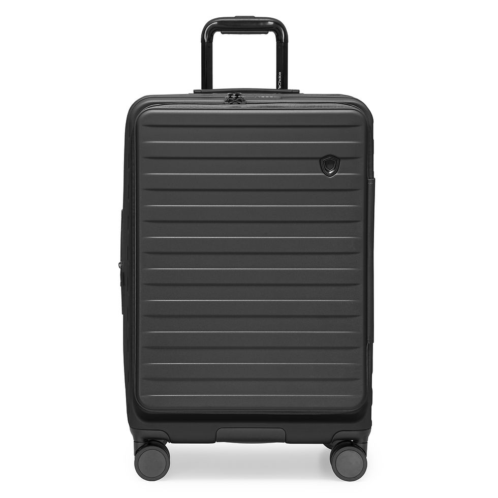Thumbnail: Traveler’s Choice NOVIA Front Opening Polycarbonate Expandable Trolley Case