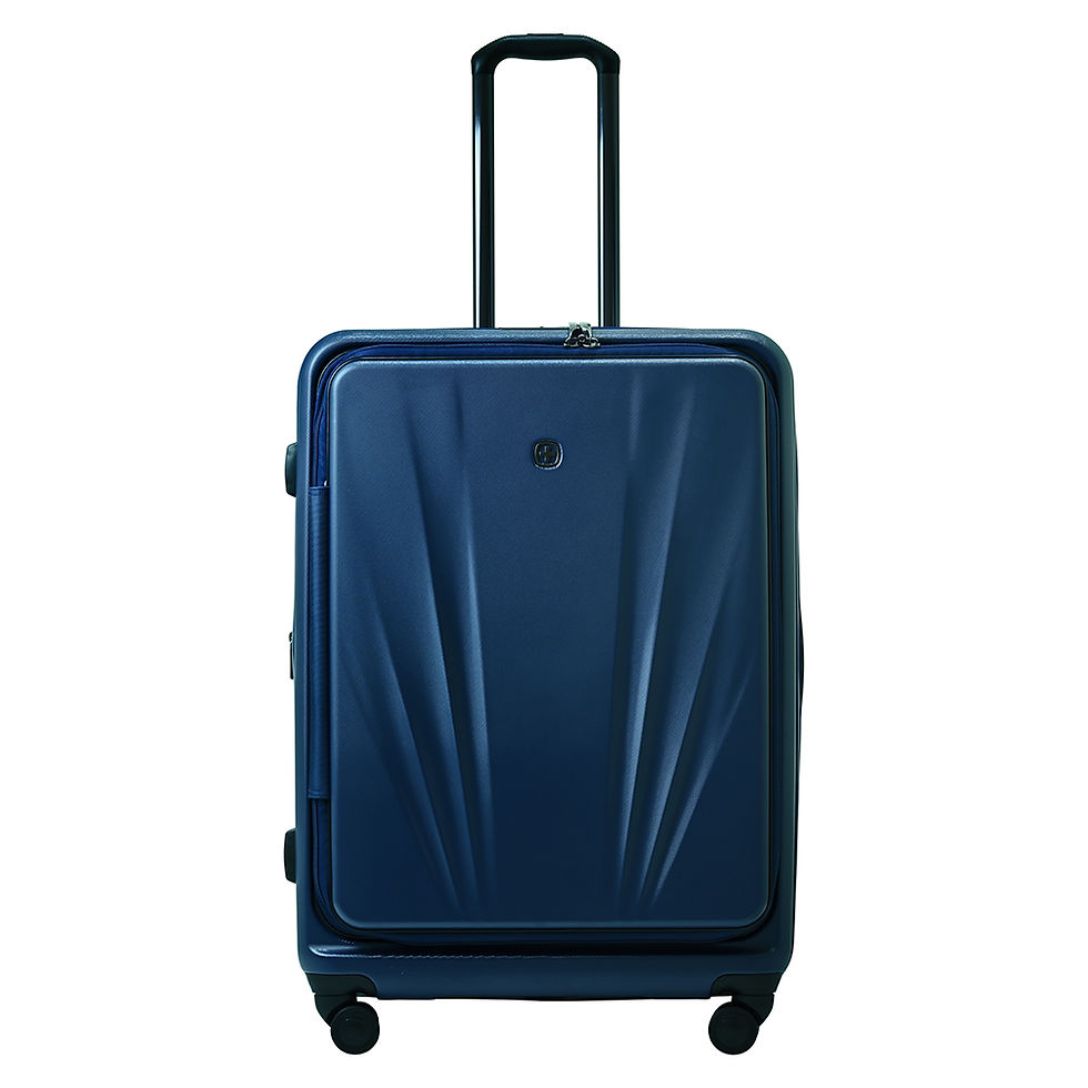 Thumbnail: Wenger SKYON Top Opening 4 Double Wheels Expandable Trolley Case