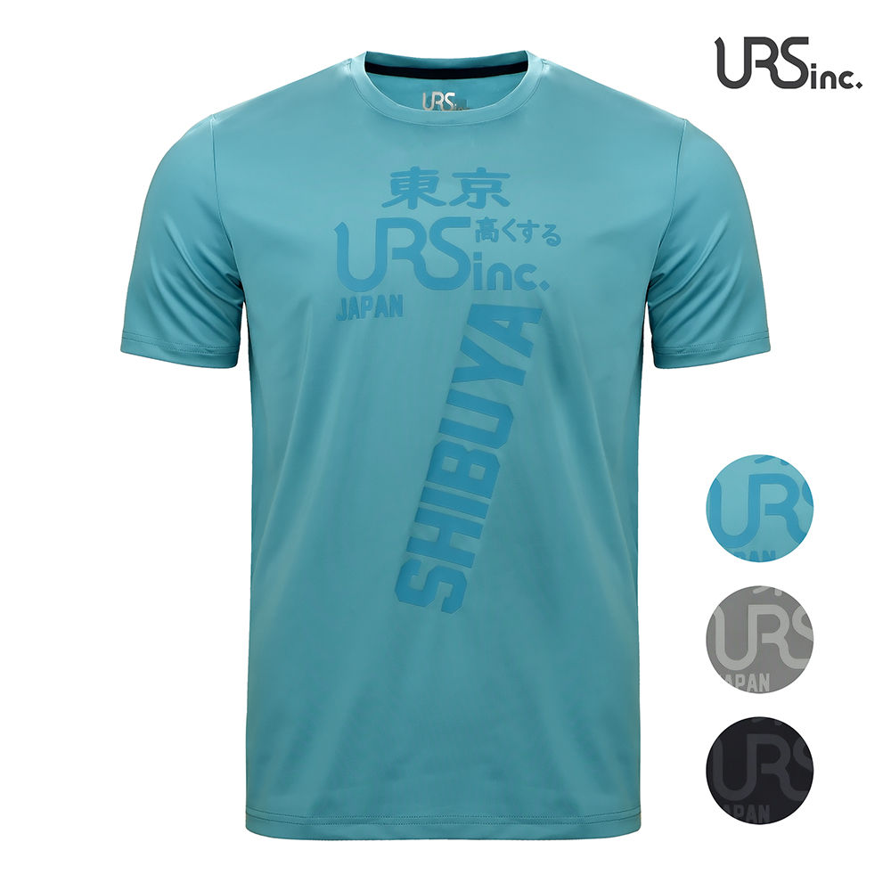 URS Quick Dry Round Neck Graphic Tee