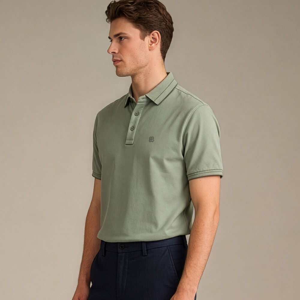 bradFORD Men's Smart Casual Polo Shirt