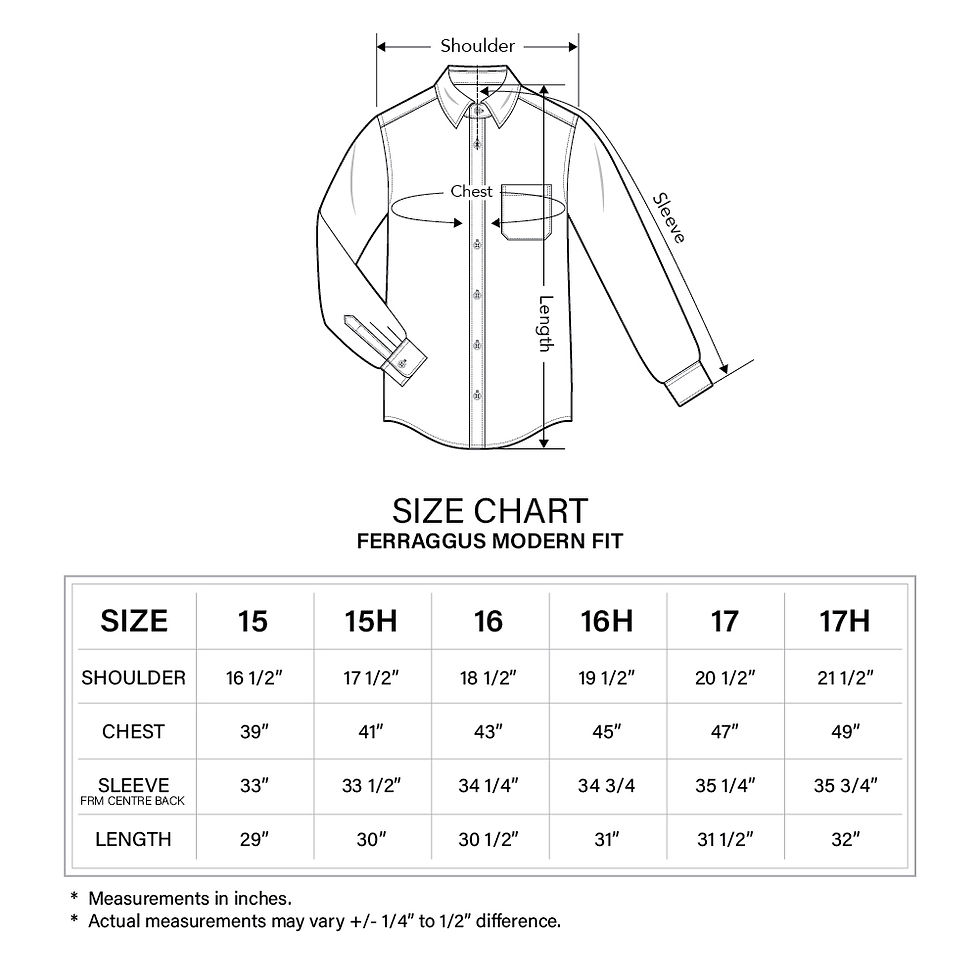 Thumbnail: Ferraggus Wrinkle Resistant Long Sleeve Business Shirt