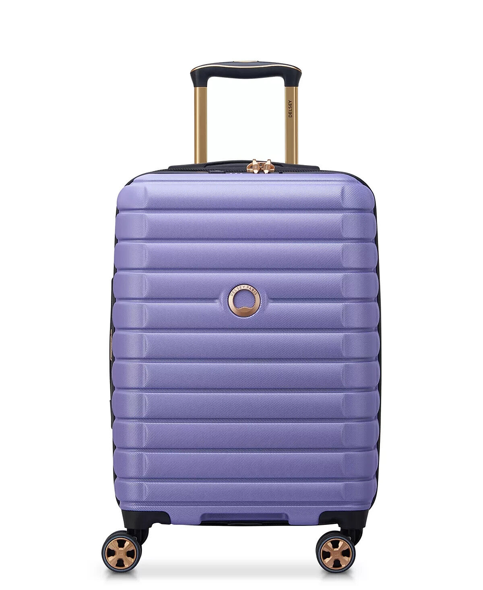 Thumbnail: DELSEY SHADOW 5.0 55CM 4 Double Wheels Expandable Cabin Trolley Case