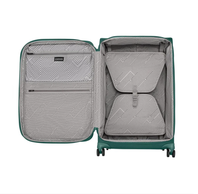 Thumbnail: Wenger Checklite II Front opening 4 double wheels Expandable SoftCase