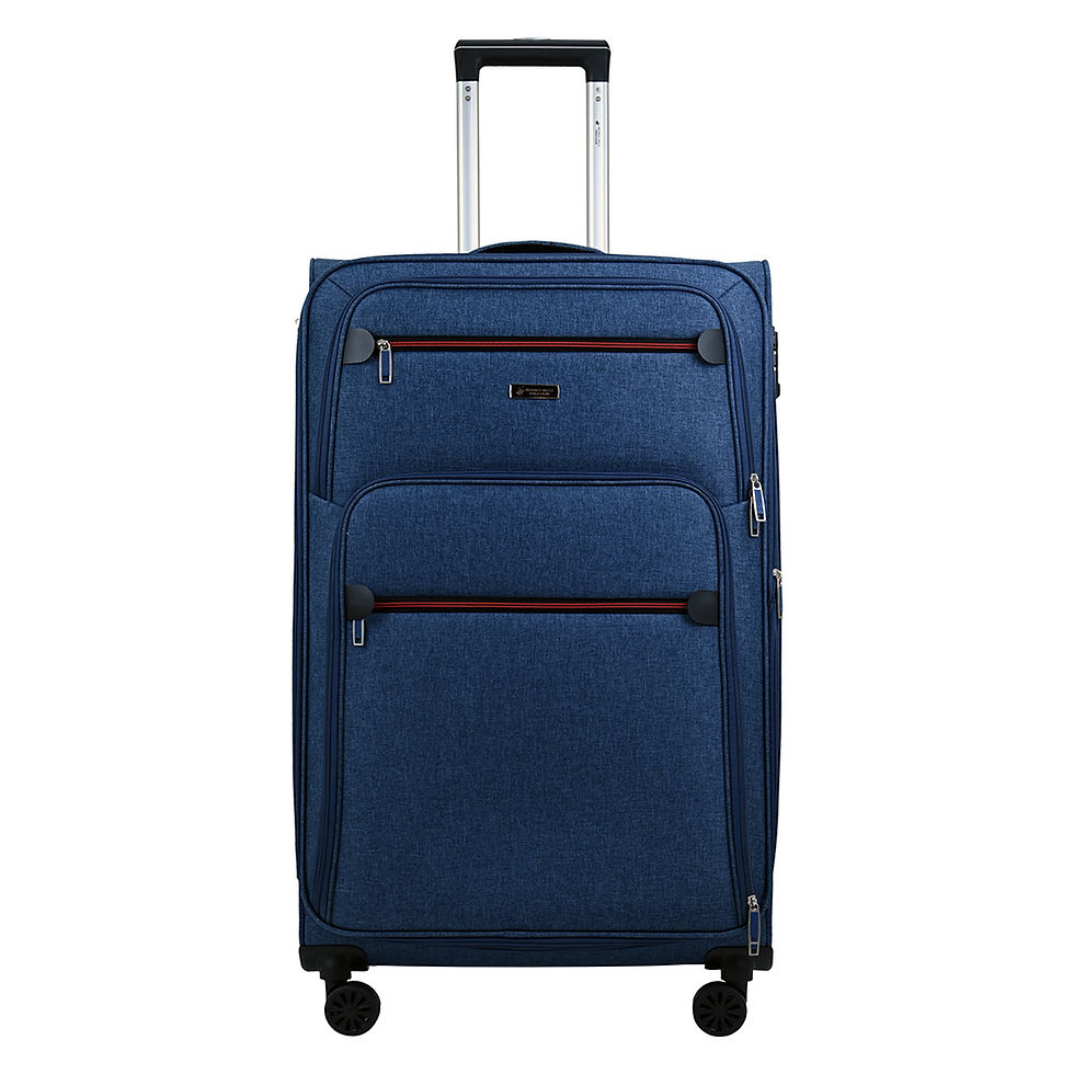 Thumbnail: Beverly Hills Polo Club Expandable SOFT Trolley Case