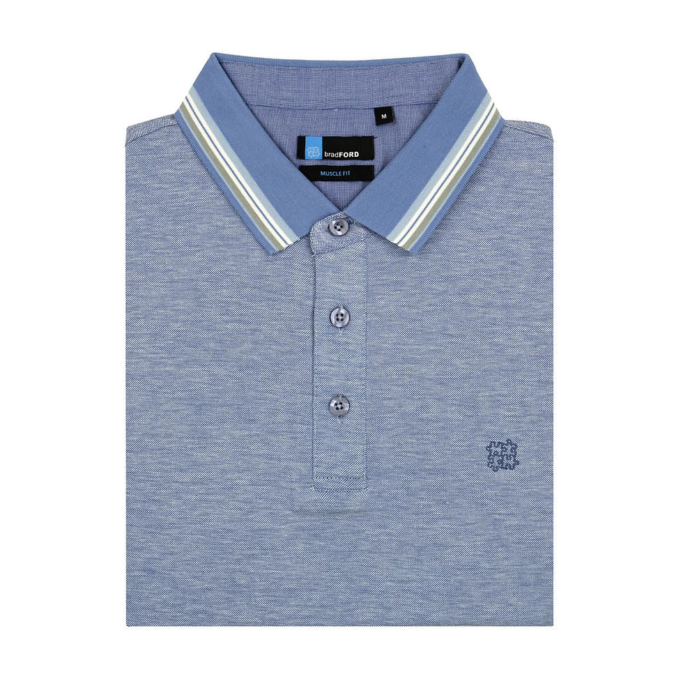 Thumbnail: bradFORD Men's Smart Casual Polo Shirt