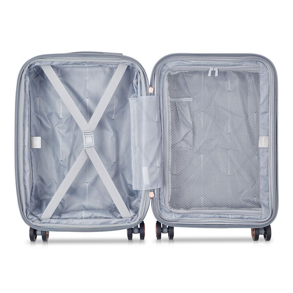 Thumbnail: DELSEY SHADOW 5.0 55CM 4 Double Wheels Expandable Cabin Trolley Case