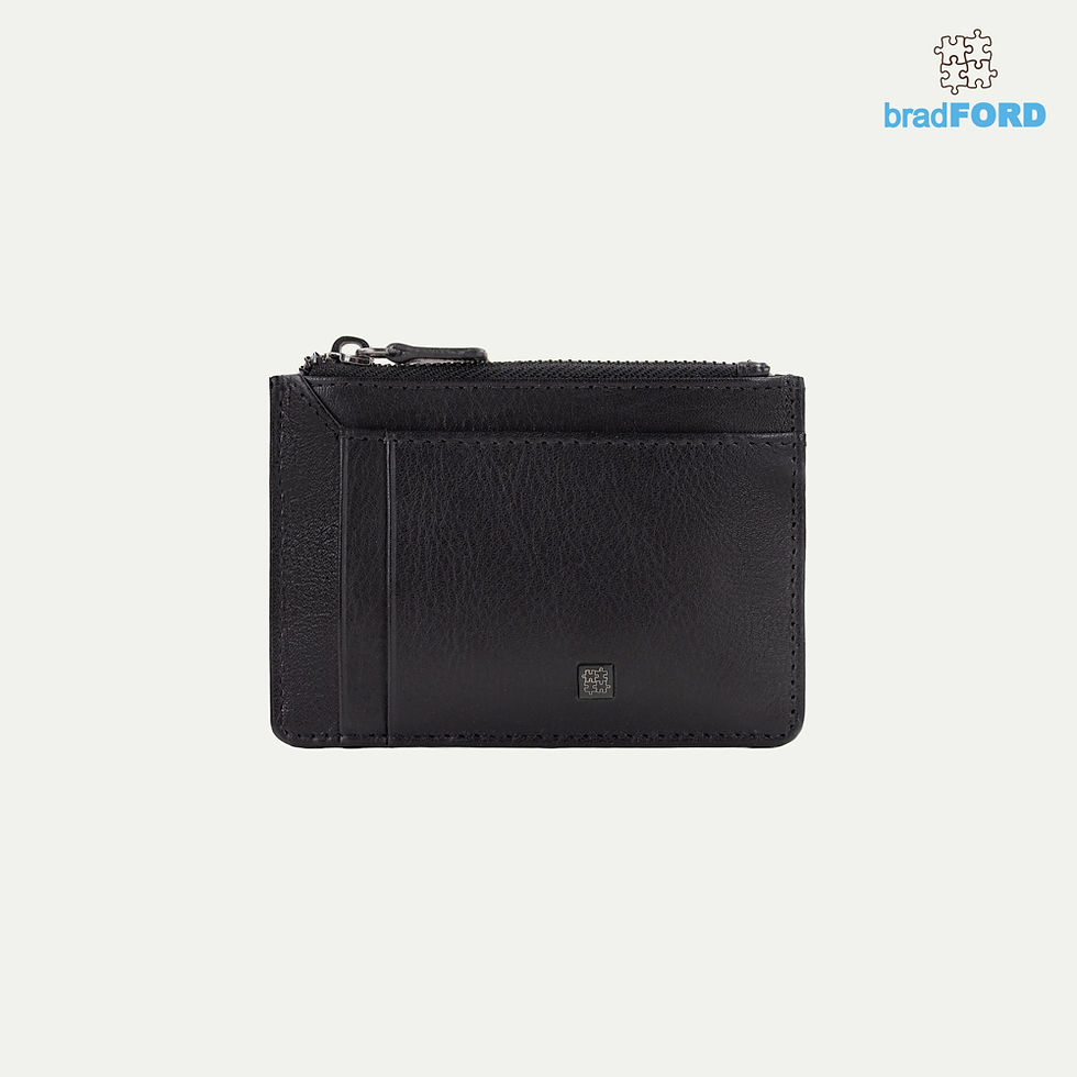 Thumbnail: bradFORD Nappa Leather Key Pouch & Card Holder