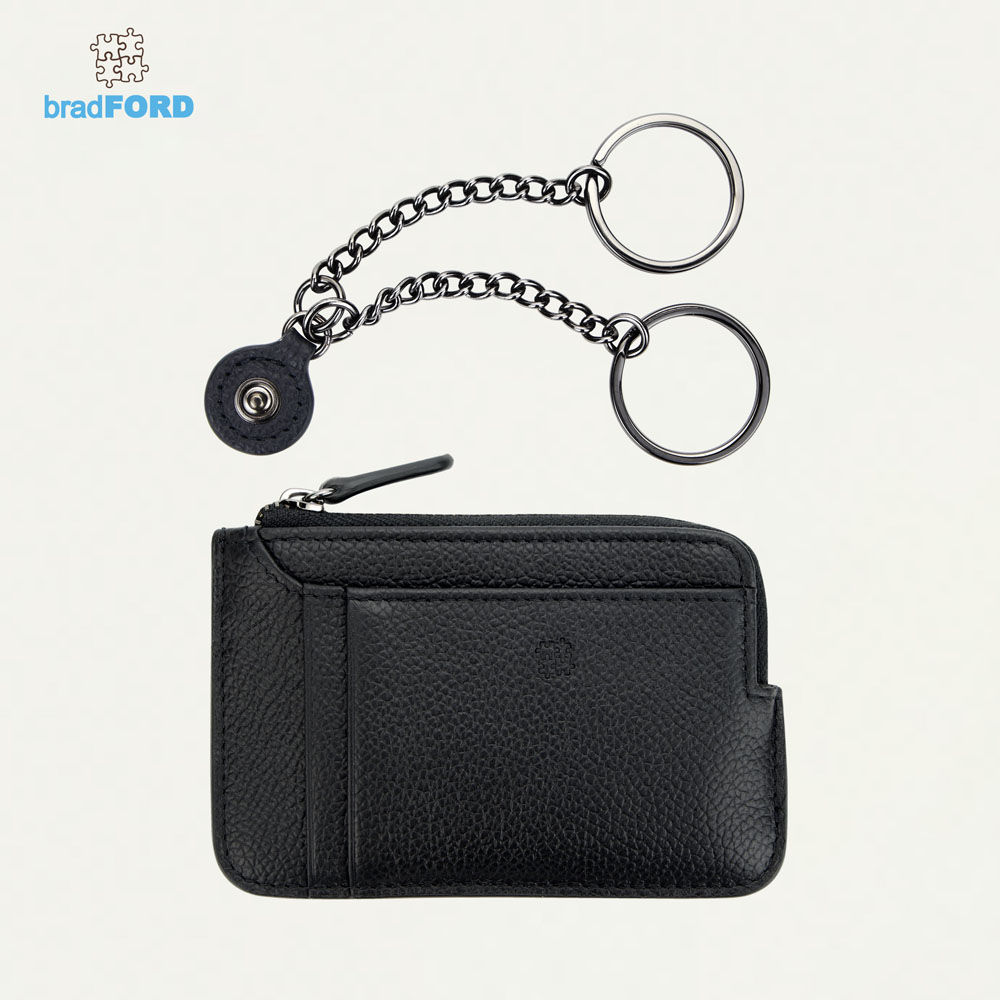 bradFORD Milano Leather Key Holder