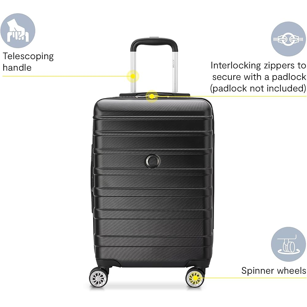 Thumbnail: Delsey Margot Expandable 4 double wheels Trolley Case- Large 73cm