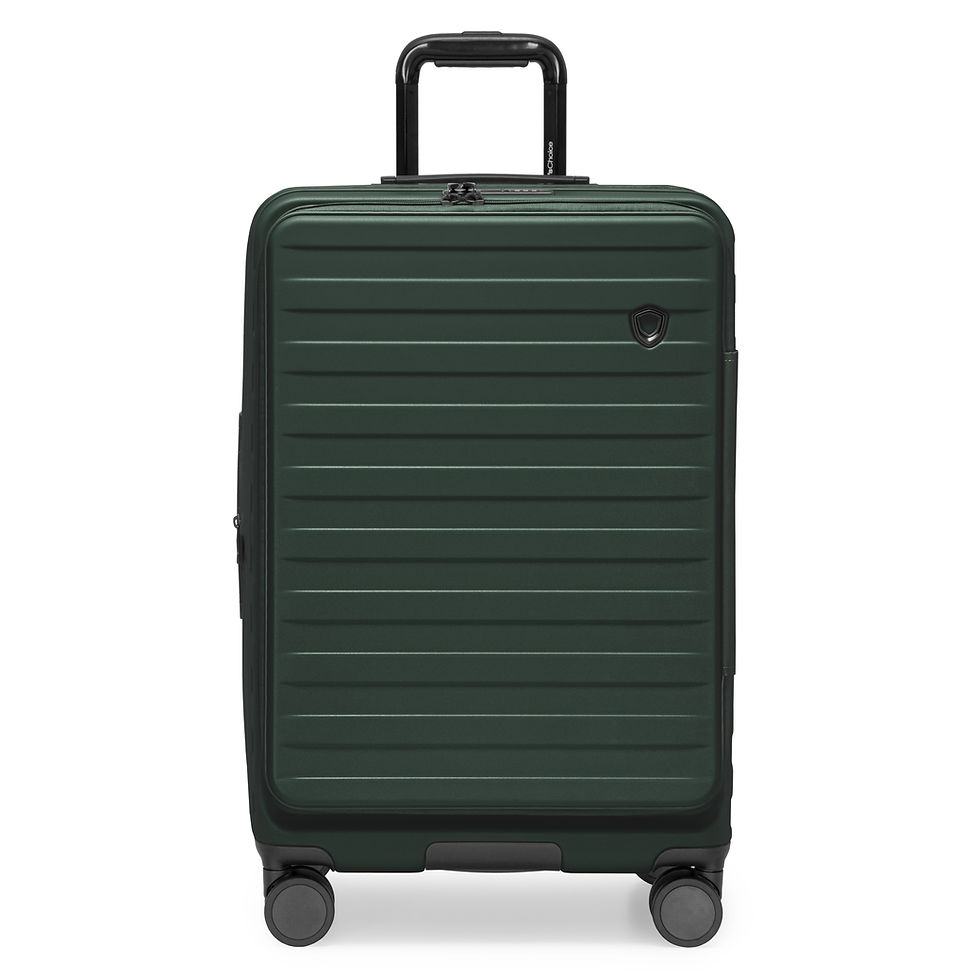 Thumbnail: Traveler’s Choice NOVIA Front Opening Polycarbonate Expandable Trolley Case