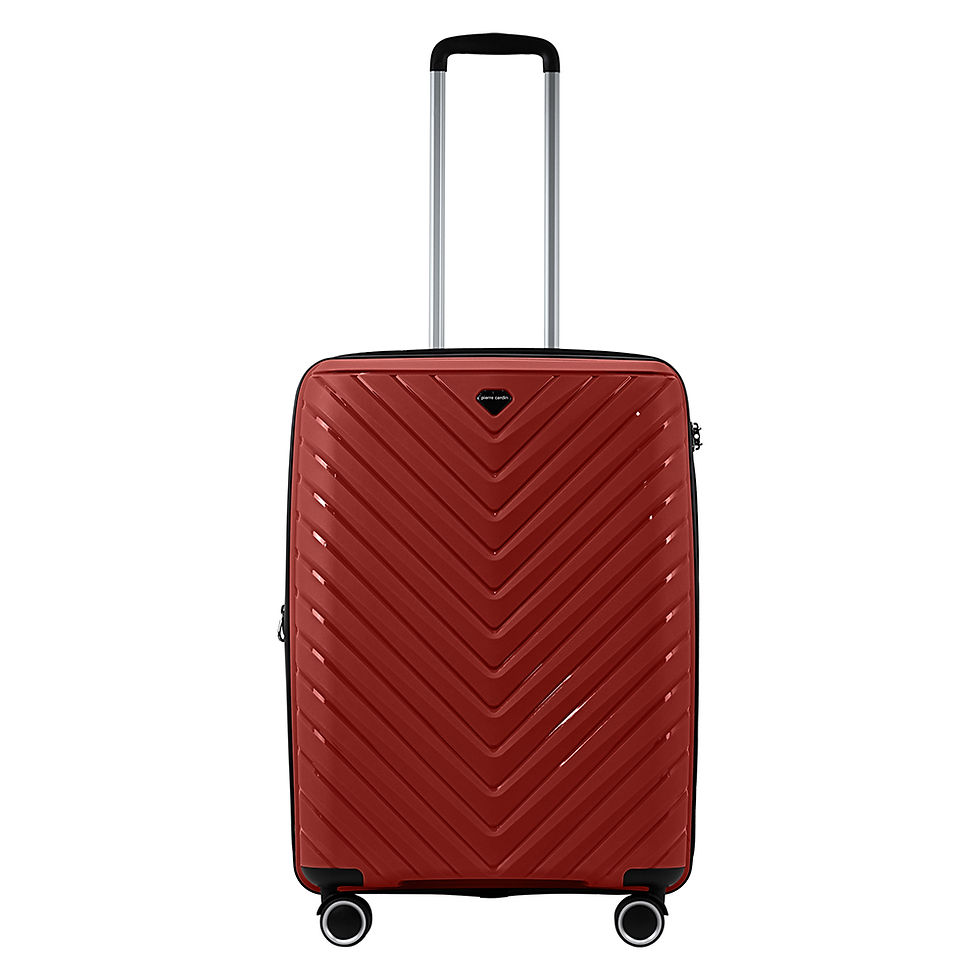 Thumbnail: Pierre Cardin Polypropylene 4 Double Wheels Expandable Trolley Case/Luggage