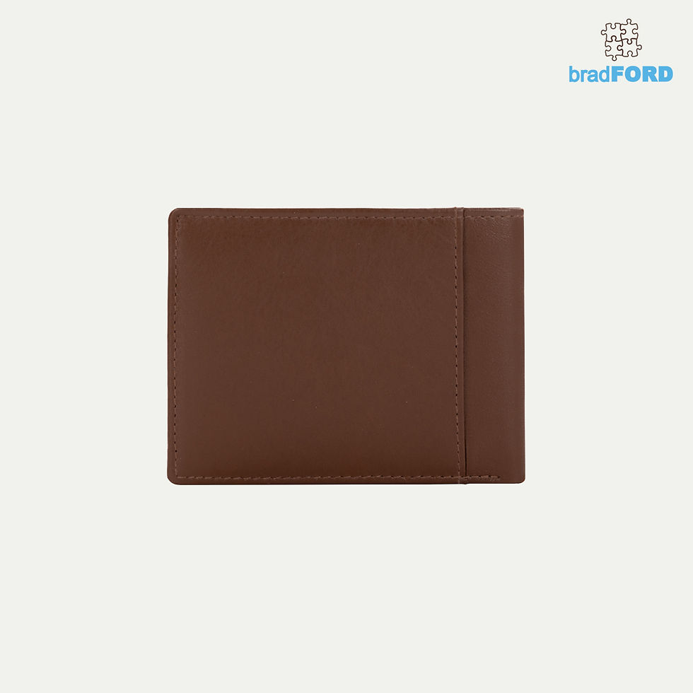 Thumbnail: bradFORD Nappa Leather Bi-Fold Multi-Compartment Wallet