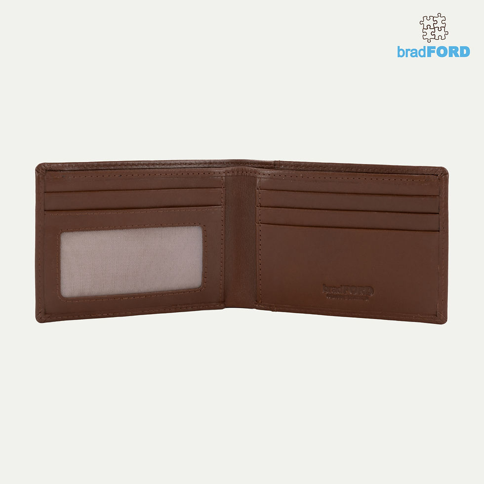 Thumbnail: bradFORD Nappa Leather Multi-Compartment Wallet