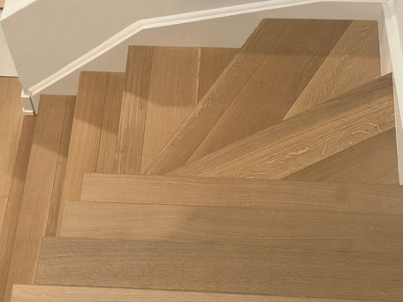 Whether you are looking to get a brands new set of stairs, or if you would like to reface the existing Staircase to modernize and update it, we have the skilled crews to make your stairs rival the staircase to heaven.
