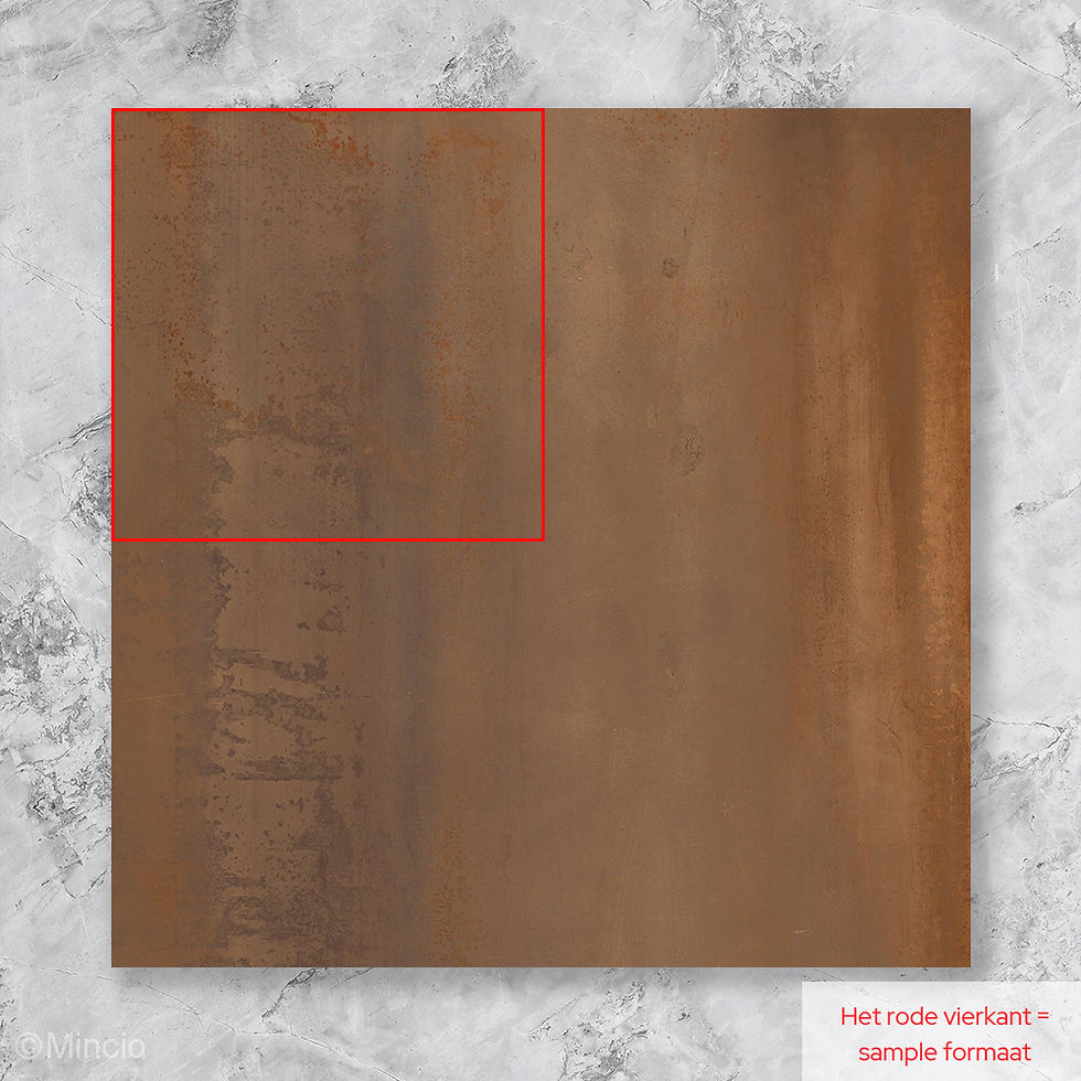 Thumbnail: Energieker Oxidatio Tellurium Marmerlook vloer/wandtegels sample formaat