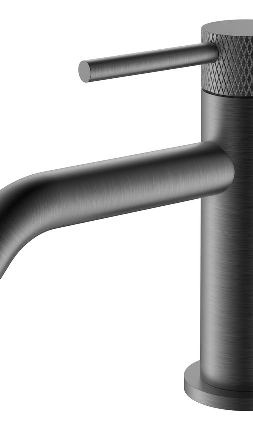 Wiesbaden Ribbd fonteinkraan 1/2" gunmetal