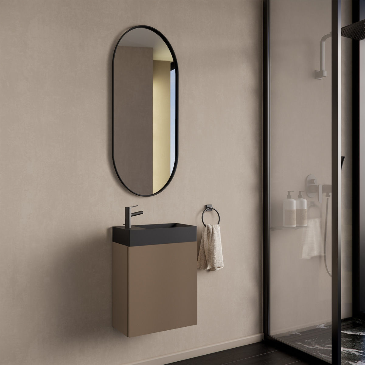 Gliss Design Milan fonteinkast 40 cm latte