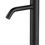 Thumbnail: Wiesbaden Ribbd XL wastafelkraan hoog mat zwart
