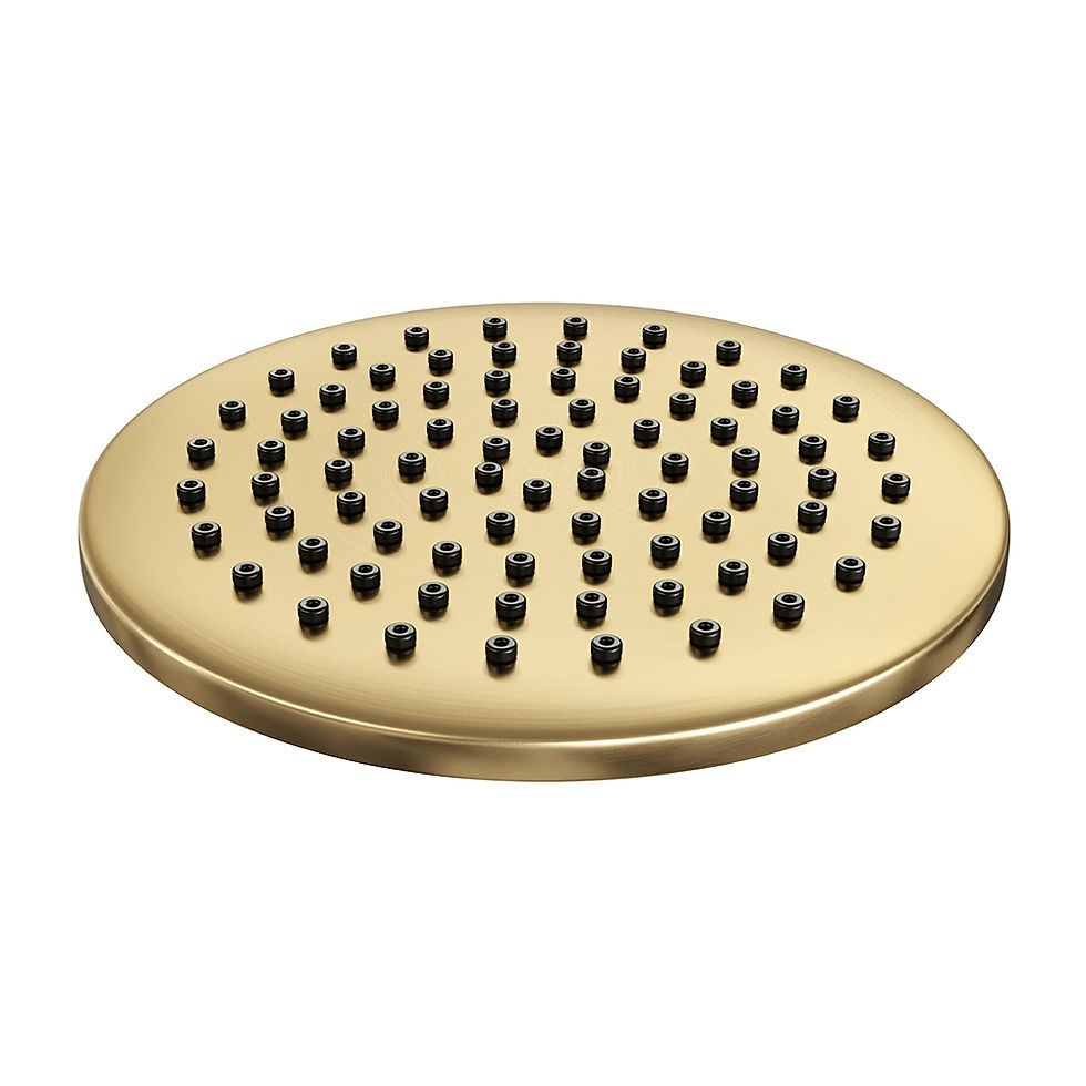 Thumbnail: Brauer Inbouwset 3 Thermostatische Regendouche Ø200 Gold Edition